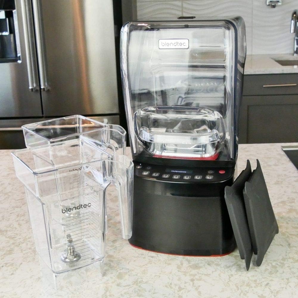 Blendtec Commercial Stealth 885 Blender with Brushless Motor + 2 FourSide Jars