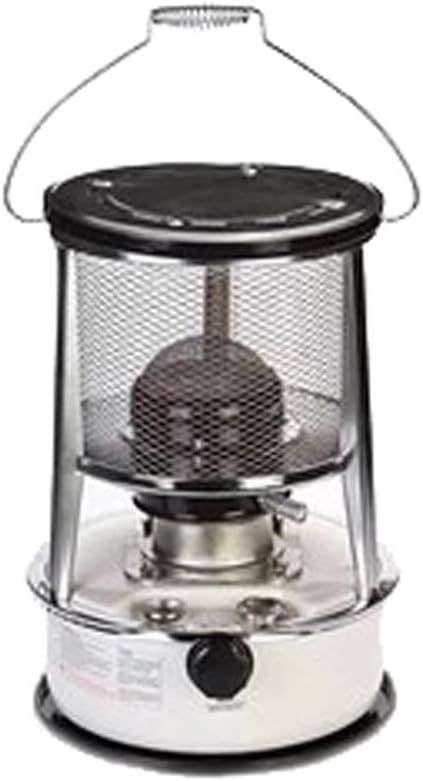 Kerosene Cooking Stove 4.6/6L Portable Kerosene Heater For Indoor Outdoor Non Electric Emergency Burner For Picnic Camping Tent(White (6L))