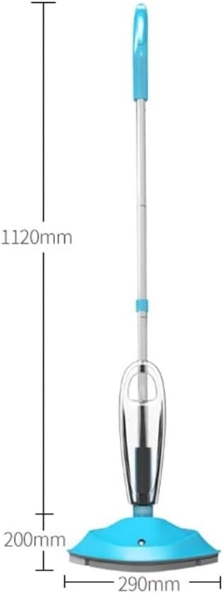 Multifunctional Steam Mop Electric Household Push Cleaner High Pressure Kitchen Cleaner, Blue Triangle Brush Head 400ml Big Water Tank