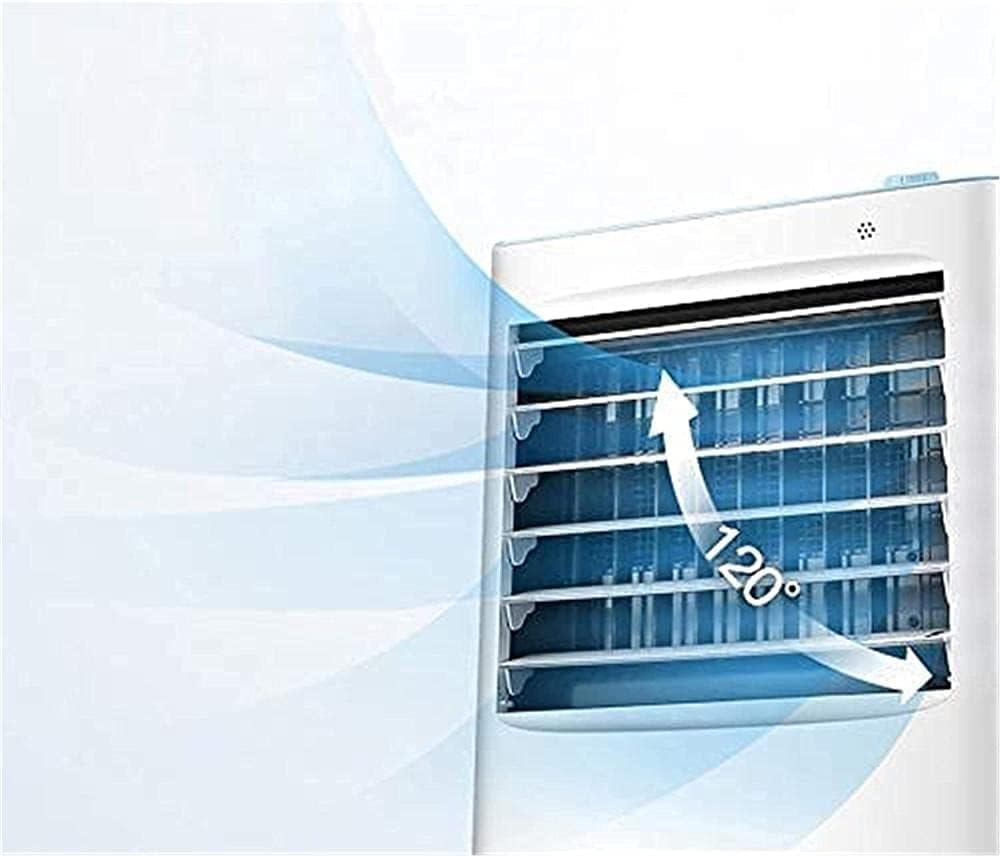 Portable Air Conditioner Cooler Air Conditioner Evaporative Coolers Portable Humidifier Misting Evaporative Small Air Conditioner Fan and Bladeless Noiseless Fan for Office Dorm