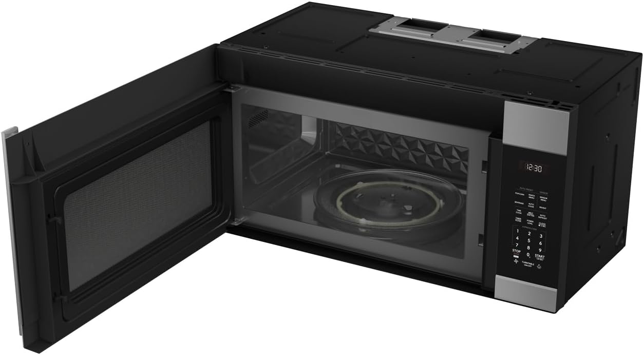 SHARP SMO1754JS Over the Range Microwave Oven with 13.6
