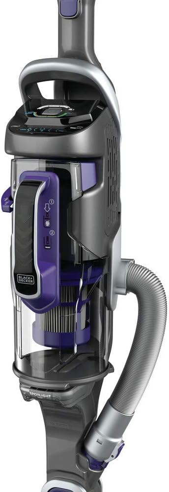 BLACK+DECKER HCUA525JP Cordless 2-in-1 Stick Vacuum, Powerseries Pro 20V Pet Vacuum, Purple