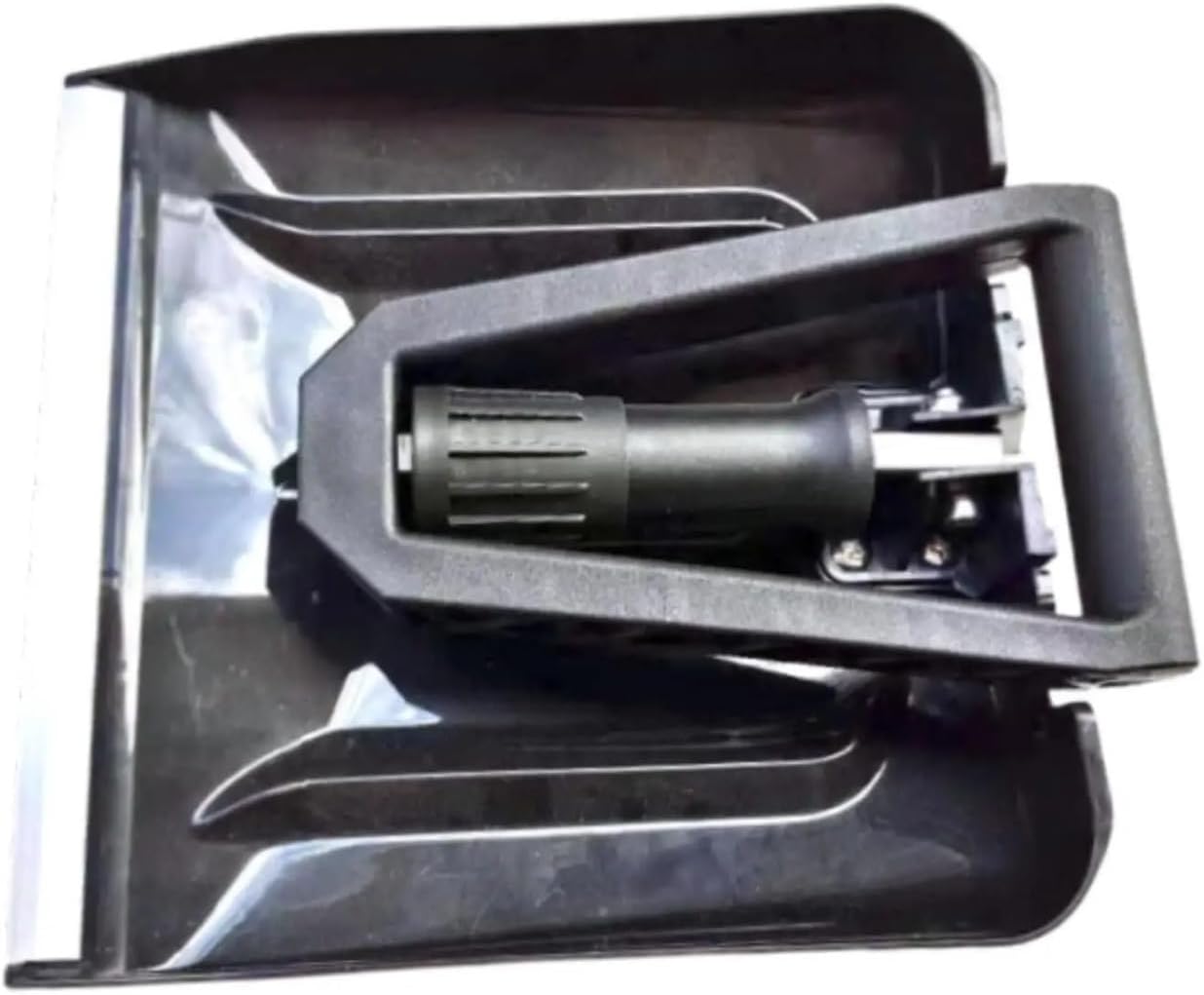 Folding Snow Shovel Removal Tool, Winter Survival Snow Shovel, Snow Scraper, for Walkway Garden Use(Black)