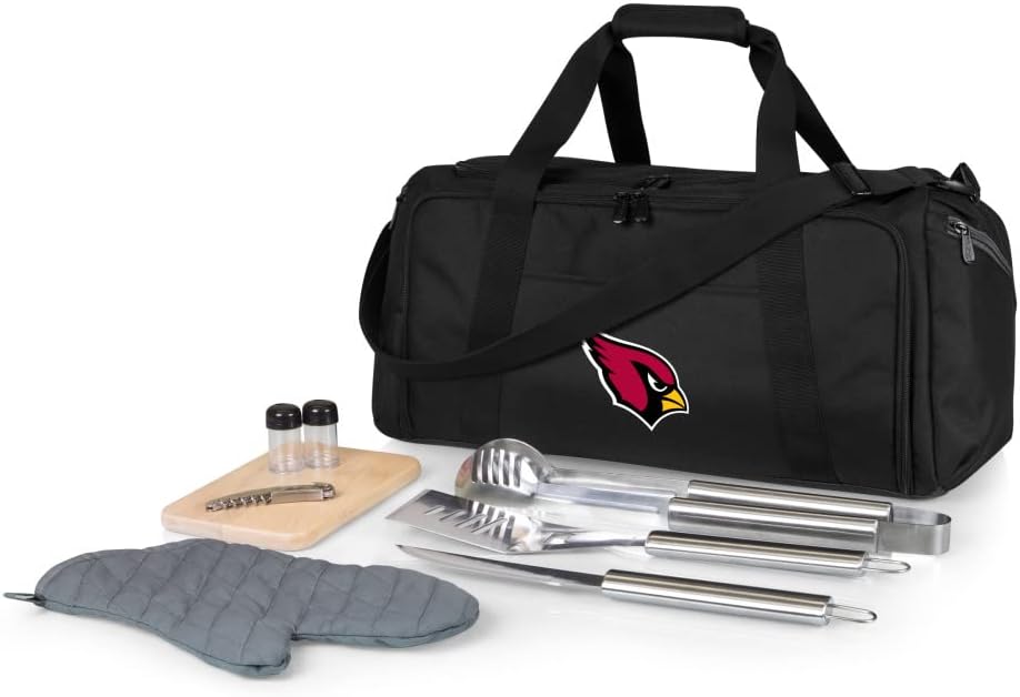 NFL BBQ Kit/Cooler Tote with Barbecue and Picnic Accessories