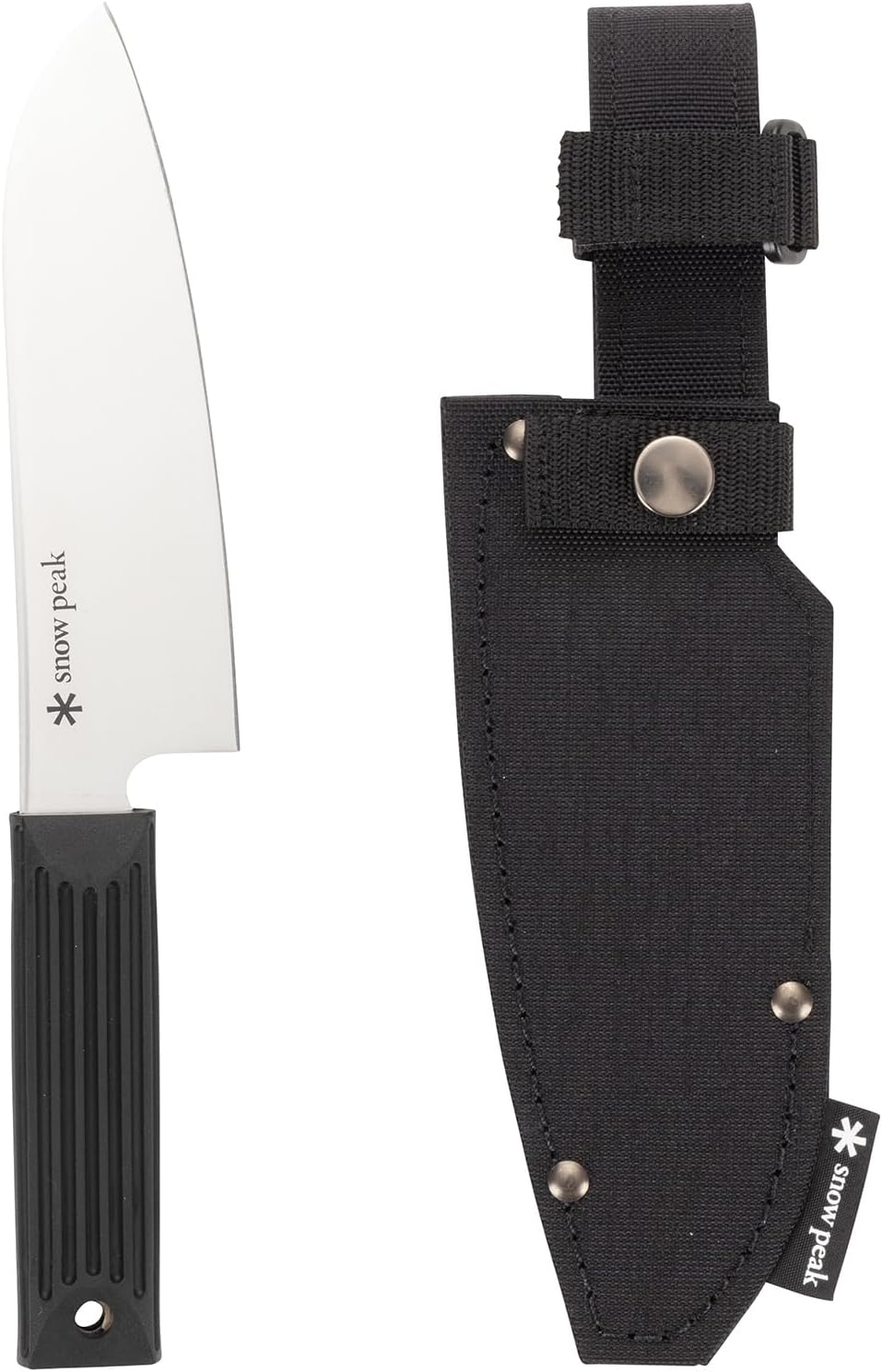 Snow Peak Field Kitchen Santoku Knife, Black