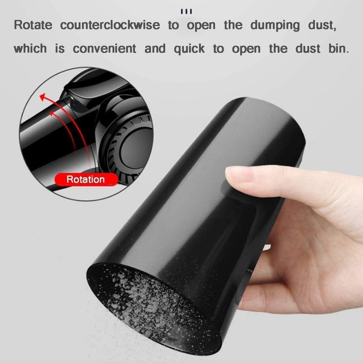 Cordless Handheld-Vacuum-Cleaner Rechargeable-Lightweight Portable-Cleaning: 4.5kpa Cyclonic Suction Hand Vacuum Li-ion Battery Wet/Dry Cordless Vacuum for Pet Hair, Home,Car Use