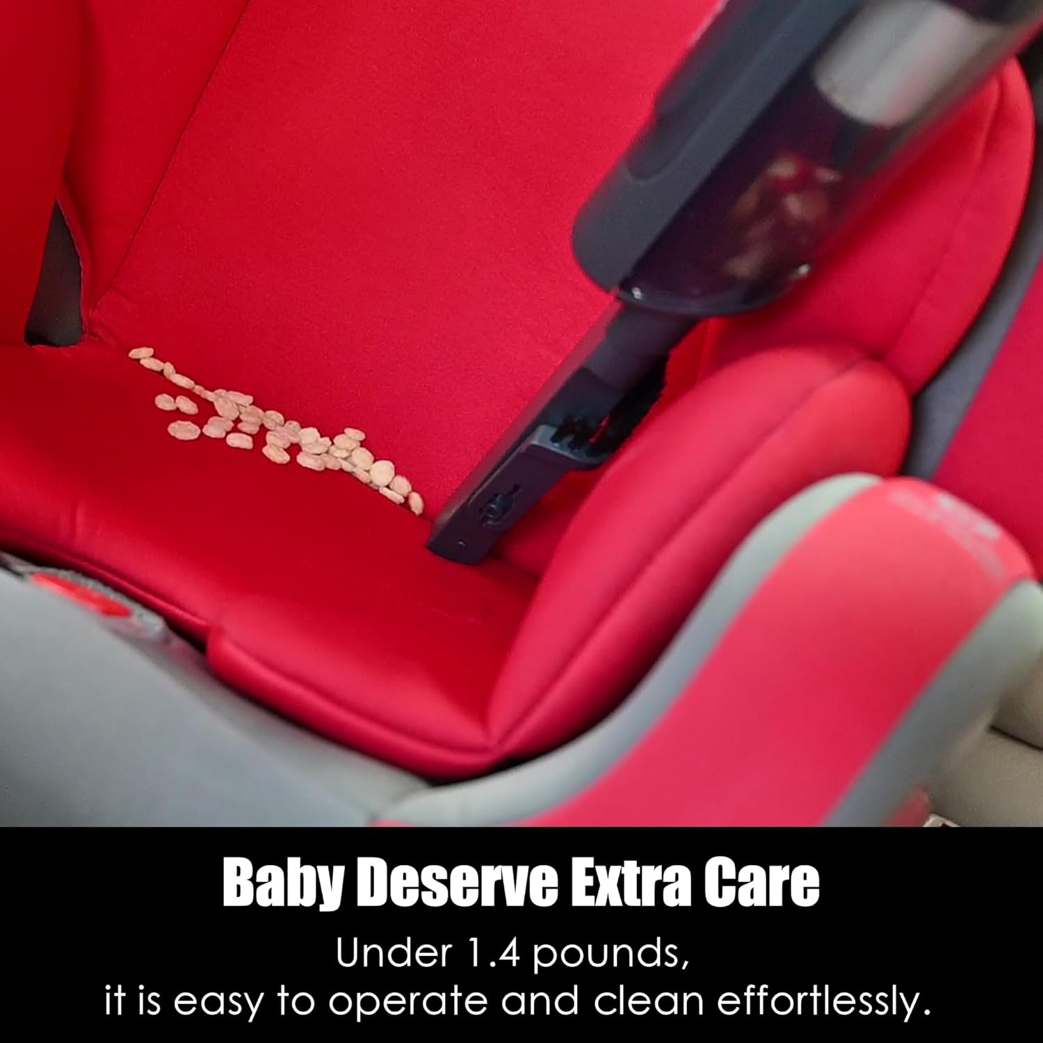 Handheld Vacuum Cordless, Lightweight 1.4lb with Powerful Suction, Charging Dock, Single Touch Empty and Detachable Dust Cup, Portable Mini Car Vac for Home Pet Car, Steel Gray