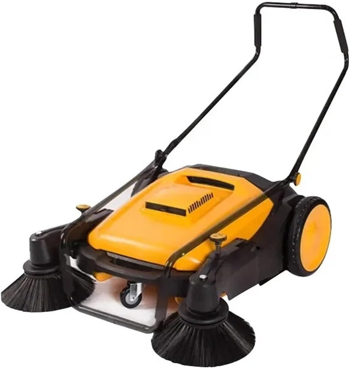 Push Sweeper Cordless Industrial Hard Floor Cleaning Hand Push Walk Behind Automatic Floor Sweeper Machine