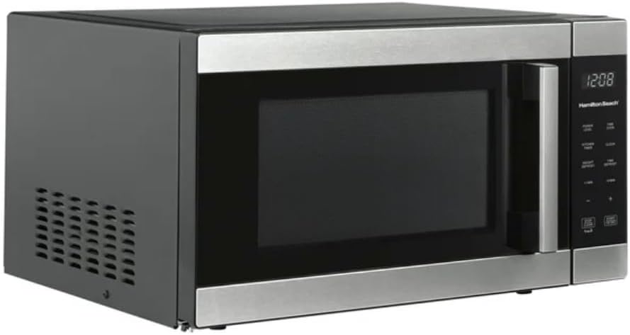 1.6 Cu ft Sensor Cook Countertop Microwave Oven in Stainless Steel, New