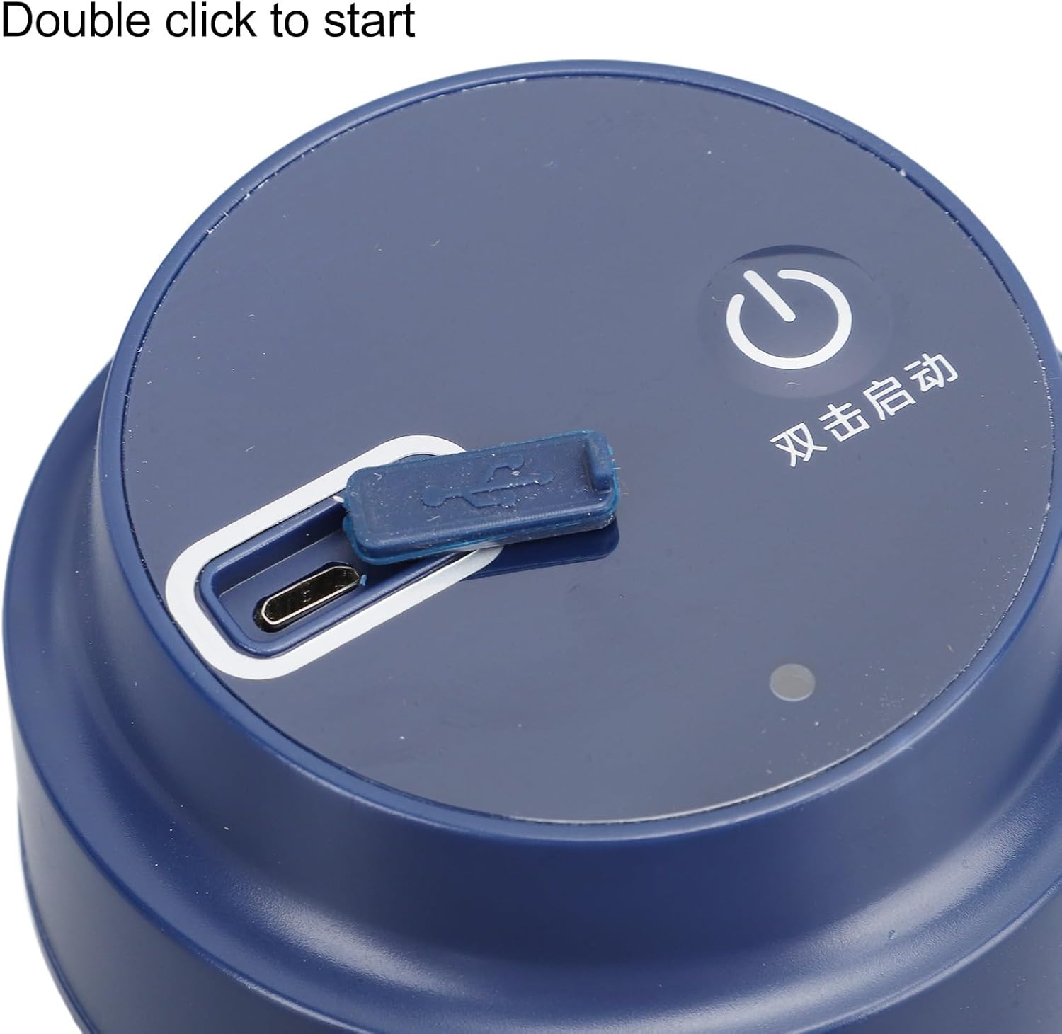 Yosoo Portable Rechargeable Blender for Office School Outdoors, Large Capacity Juicer Cup with USB Charging