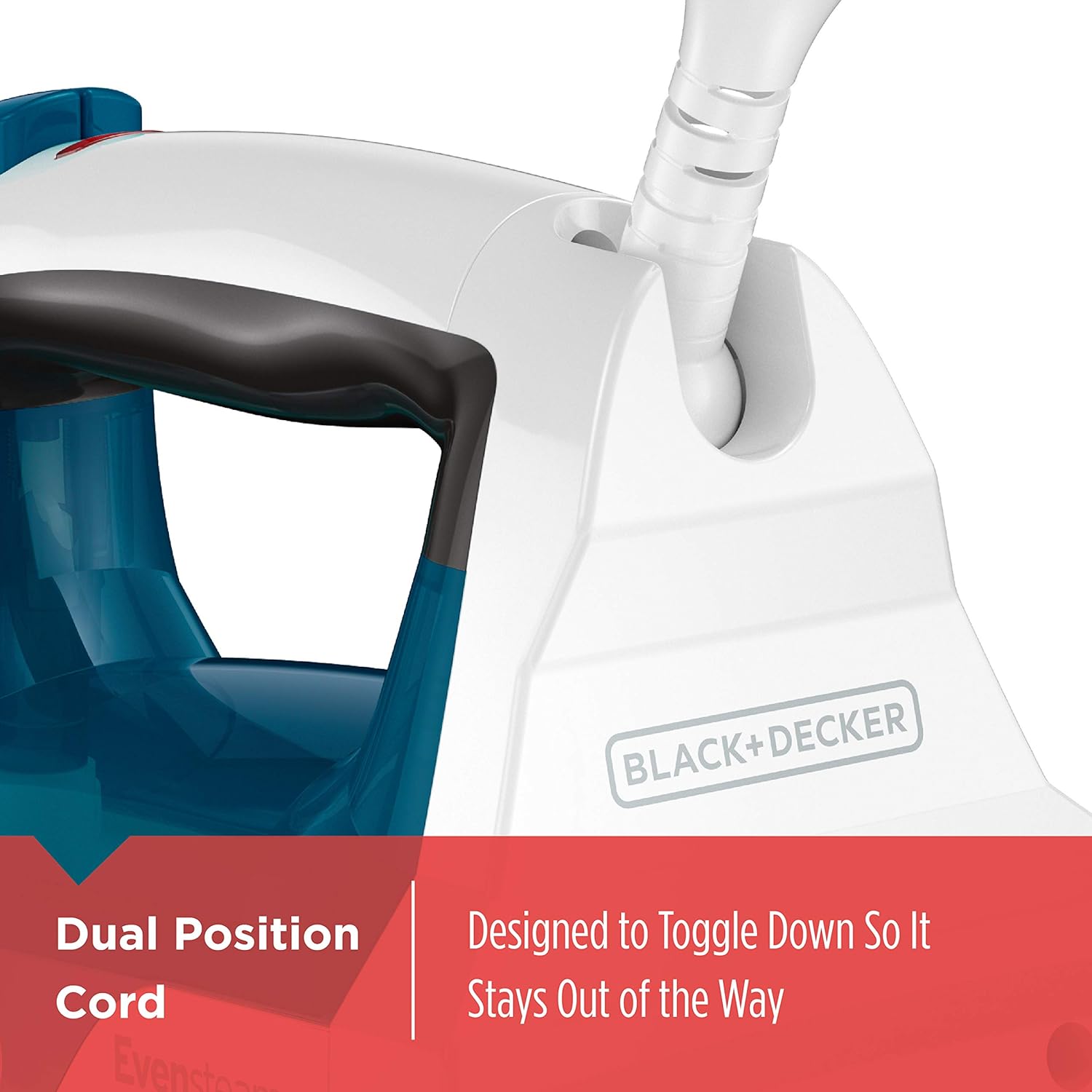 BLACK+DECKER Crush Master Blender, 10-Speeds with Stainless Steel Blades, Black, BL2010BP & IR06V Easy Steam Compact Iron with EvenSteam TrueGlide Non-Stick Soleplate