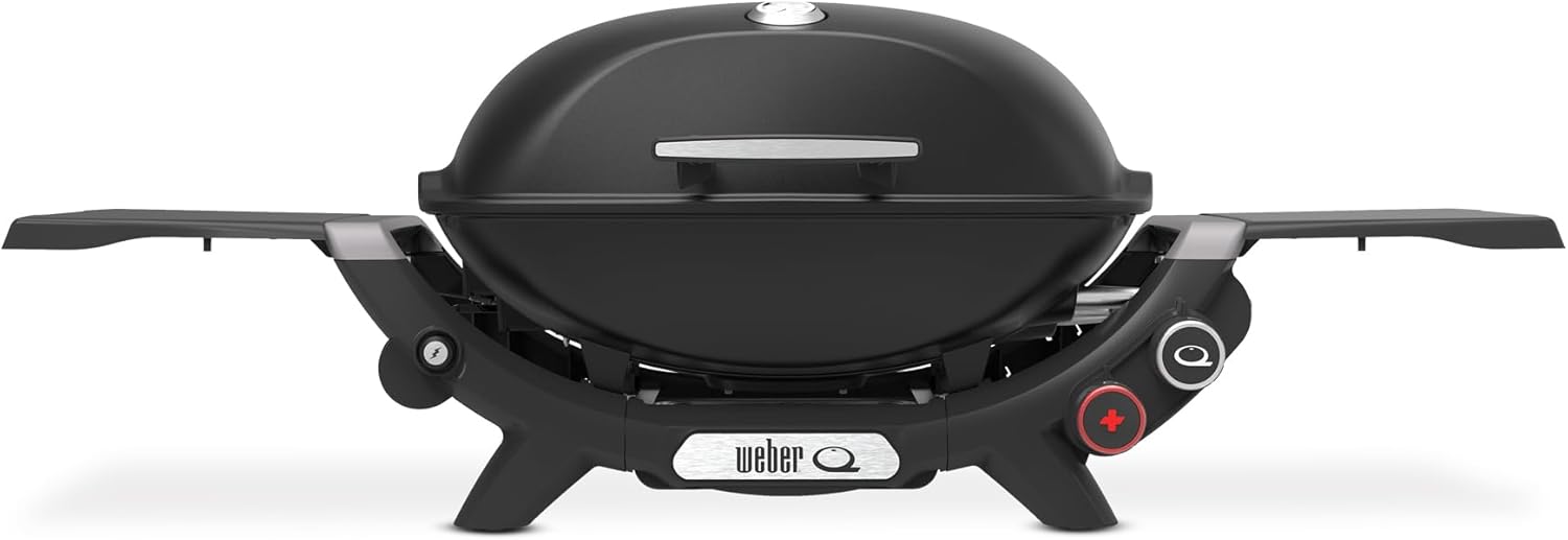 Weber Q 2800N+ Liquid Propane Grill, Midnight Black