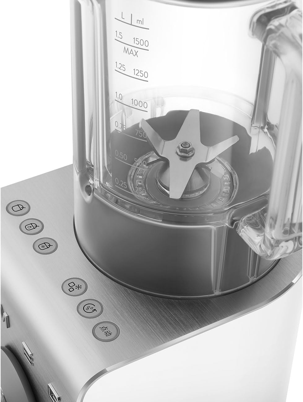 SMEG BLC01 Professional High-Performance Blender – 1.5L Tritan™ Jug, 9 Speed Settings, Stainless Steel Blades, Modern Design, Powerful 1250W Motor for Smoothies, Soups & More