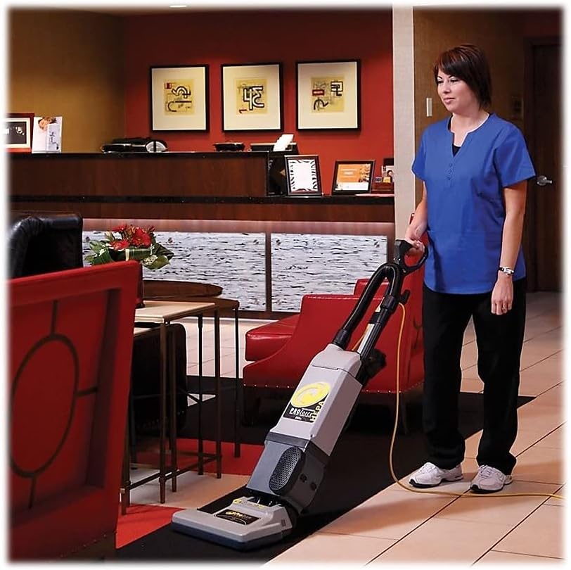 ProTeam ProForce 1500XP Bagged Upright Vacuum Cleaner with HEPA Media Filtration, Commercial Upright Vacuum with On-Board Tools, Corded