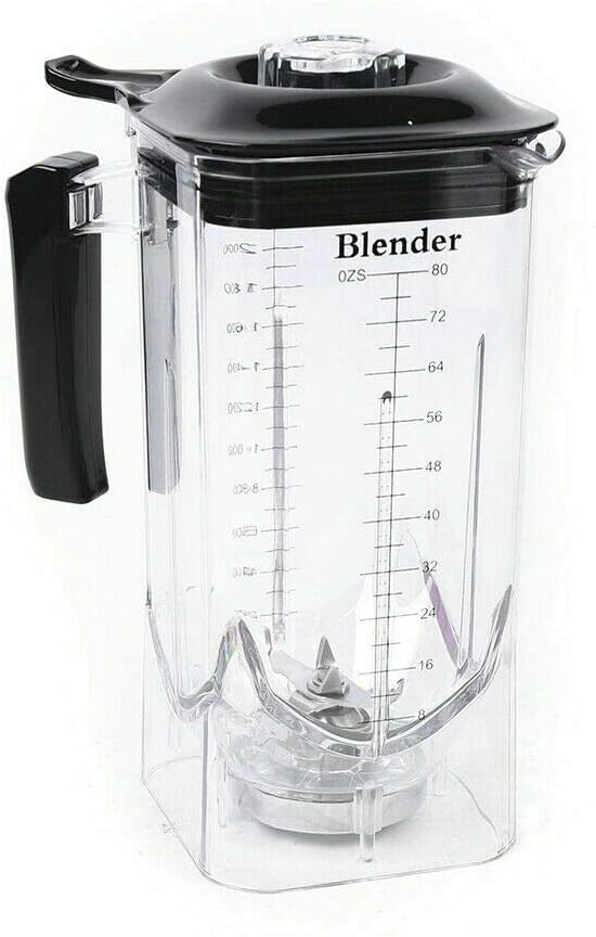 Commercial Blender, 2.2L 2.2KW Heavy Duty Electric Blender Mixer High-Speed Juicer Smoothie Blender