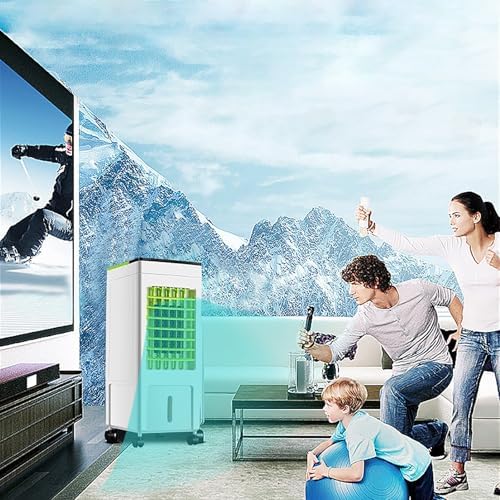 Portable Air Conditioners with LED Control Panel, Quiet Air Conditioner, 3 Wind Speeds Portable Air Conditioner, for Bedroom, Office(Gray)