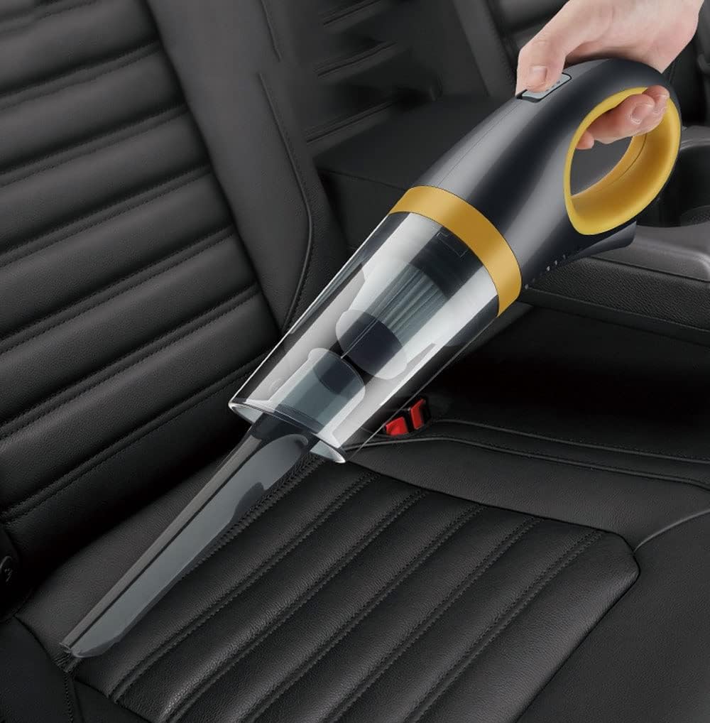 Mini Protable Car Vacuum Cordless,Handheld Vacuum for Quick Cleaning, Hand held vacuuming, USB Rechargeable for Car Home and Office