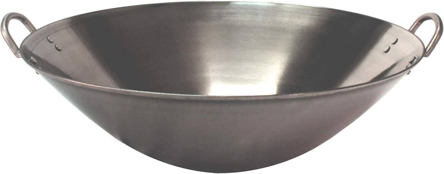 SPT SL-PA450EA: 18″ Stainless Steel Wok (Induction Ready)