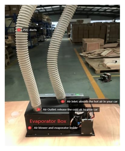 Micro DC Air Conditioner 24V, 700W Portable Cooling & Heating for Small Spaces, Electronics, Vehicles, R134A, Compact, Lightweight, High Efficiency