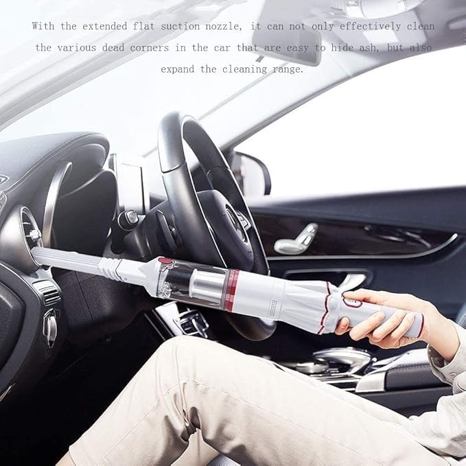 Handheld Vacuum, Cordless Vacuum Handheld Rechargeable with 11KPA Strong Suction, Wet&Dry Hand Vacuum, Lightweight Portable Vacuum Cleaner for Home Car Pet Hair