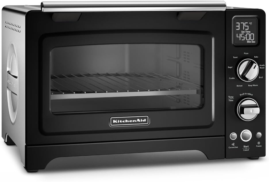 KitchenAid KCO275OB Convection 1800W Digital Countertop Oven, 12