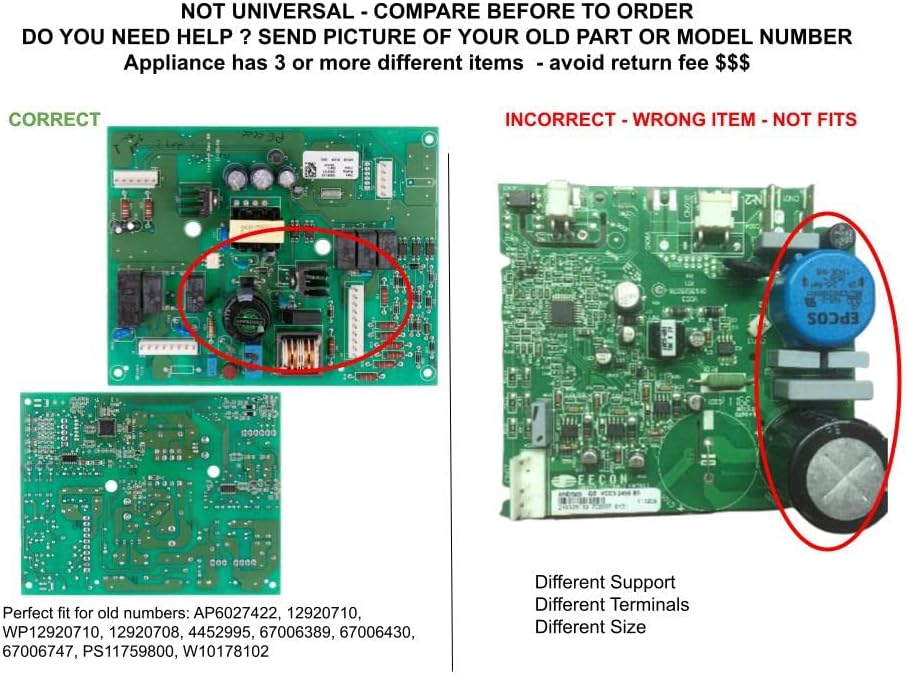 GLOB PRO SOLUTIONS 12920708 4452995 12920710 67006389 67006430 CKD5532 High Voltage Control Board