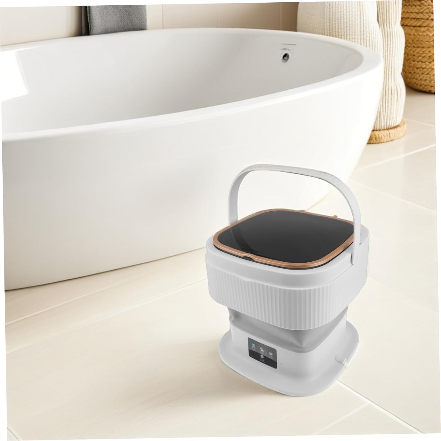 TEHAUX Portable Mini Washing Machine Washer Spinner for Clothes Underclothes and Laundry Apartments Rvs and Travel