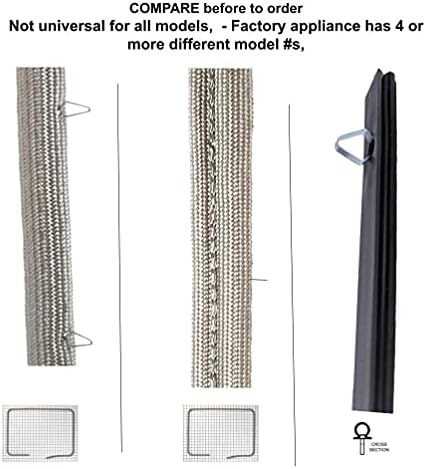 GLOB PRO SOLUTIONS 4449372 4455382 W10074200 W10160890 Oven Door Gasket 77