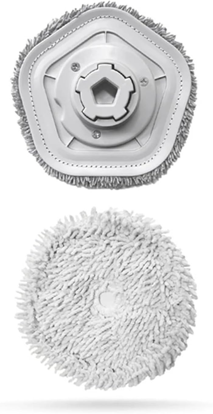 MUSM ,Compatible for Xiaomi, Compatible for Dreame，Bot W10 & W10 Pro Mop Pad Spare Parts Vacuum Cleaner Self-Cleaning Robot Vacuum and Mop Accessories Mop Cloth(18PCS)