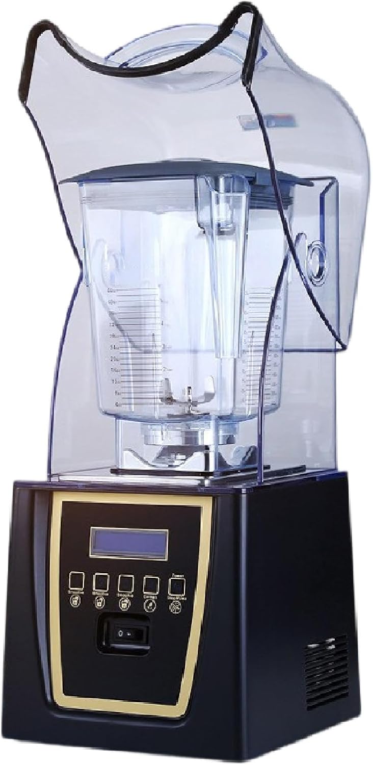 Heavy-Duty Smoothie Blender w/Pure Copper Motor & 4-leaf Blades, Quick Ice Crushing, 68oz Jar, 4 Preset Speeds, Self-Cleaning,220V