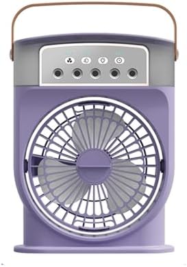 Portable Air Conditioners for Bedrooms 3 Speeds Timer Shutdown Desk Air Conditioner for Office Quiet Small 600ml Water Storage for Room Garage Patio Camping(Burst)