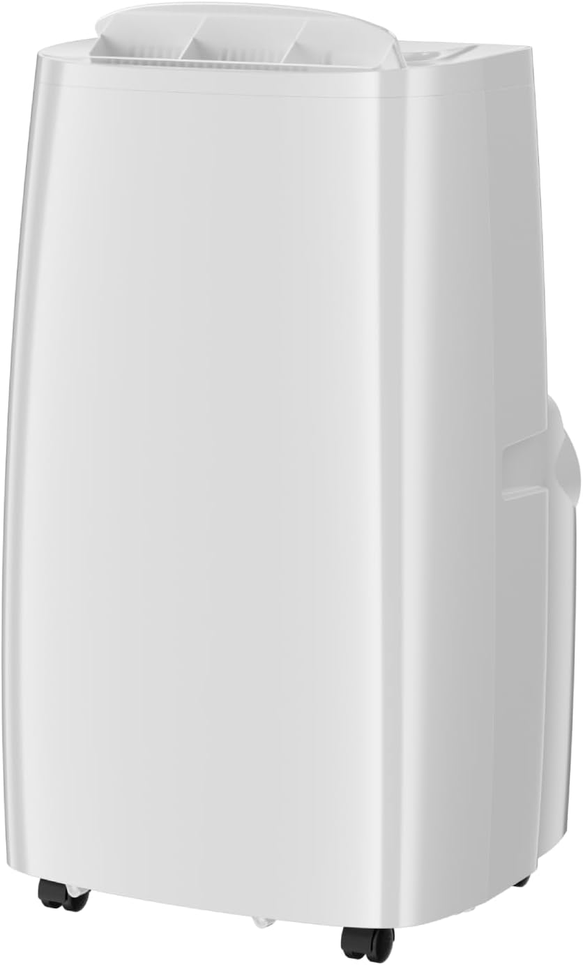 Uthfy 14000BTU Portable Air Conditioners, 4-in-1 Fonction Ac Unit with Cooling, Dehumidifier,Fan and Sleep Mode, Timer Auto-on/off,Cools up to 750 sq.ft, Remote Control, Window kits Included