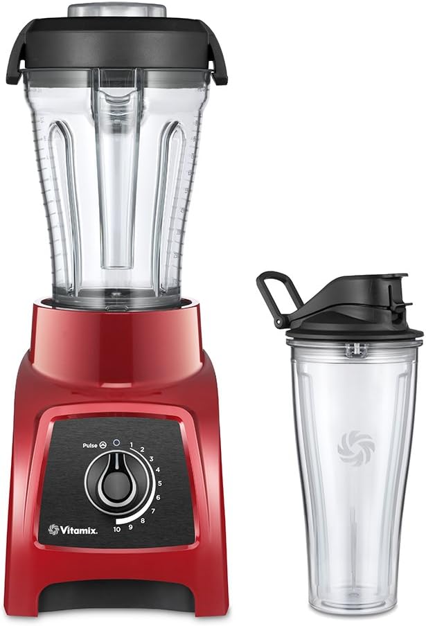 Vitamix S30 S-Series Blender, Professional-Grade, 40oz. Container, Red
