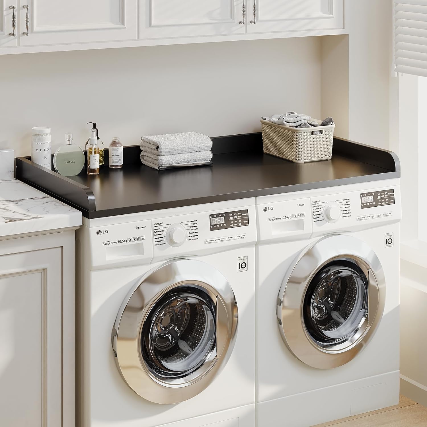 1-Tier Washer Dryer Countertop with 2.75