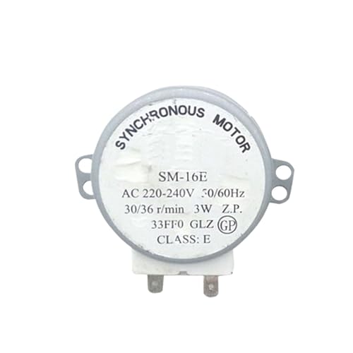 Mixing Motor of Microwave Oven ，Compatible for Galanz， Microwave Oven Synchronous Motor SM-16E AC 220-240V 30/36 R/Min 3W