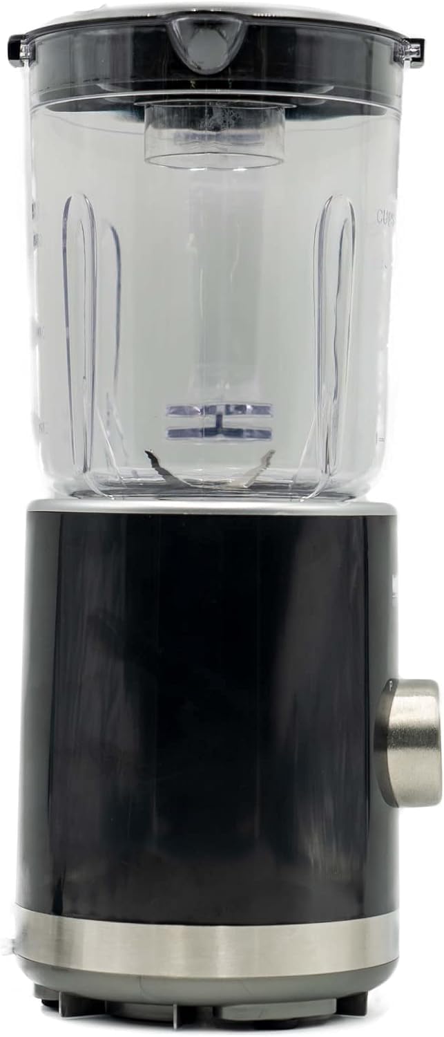 Better Chef 3 Cup Compact Blender with 300-Watt Ice Crushing Power, BPA-Free 25 Oz Blender Cup, Black