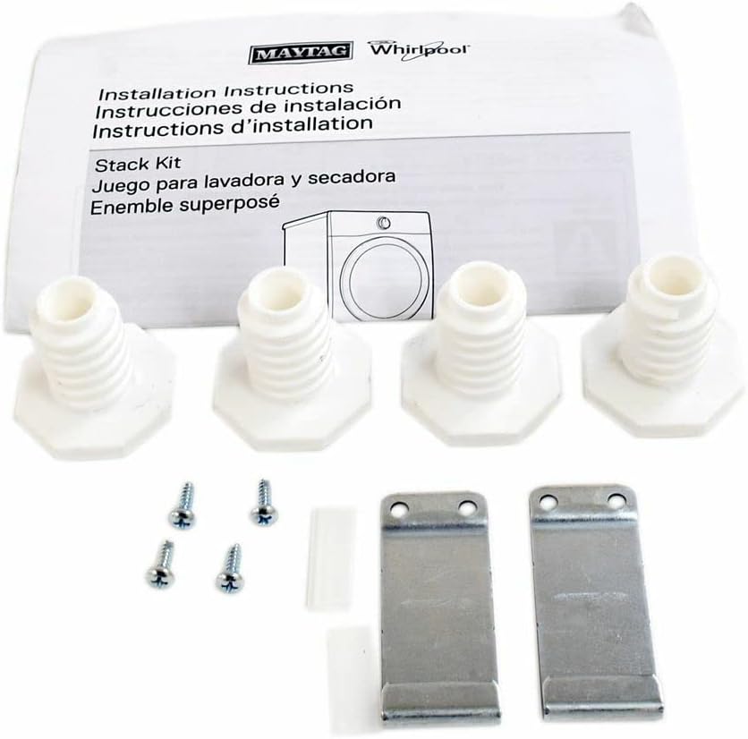 Laundry Appliance Stacking Kit W10869845 Replacement for Whirlpool