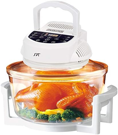 SO-2005A: Digital Convection Oven with Extender Ring and 6 Pre-programmed Settings