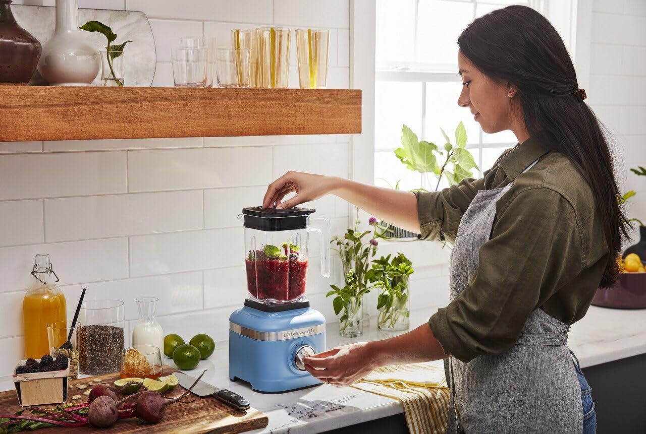 KitchenAid K150 3 Speed Ice Crushing Blender with 2 Personal Blender Jars - KSB1332VB