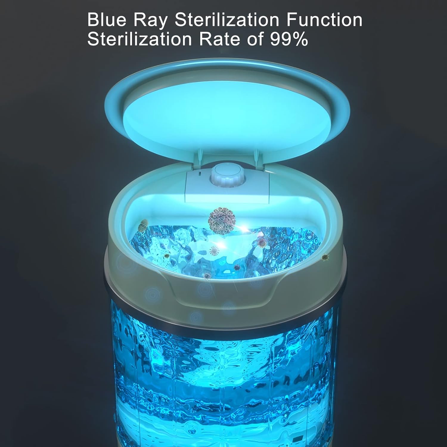 Portable Washing Machine, Mini Washer, Underwear Bucket Washing Machine, for Apartments, Dormitories, Camping, Rv (Color : Green)