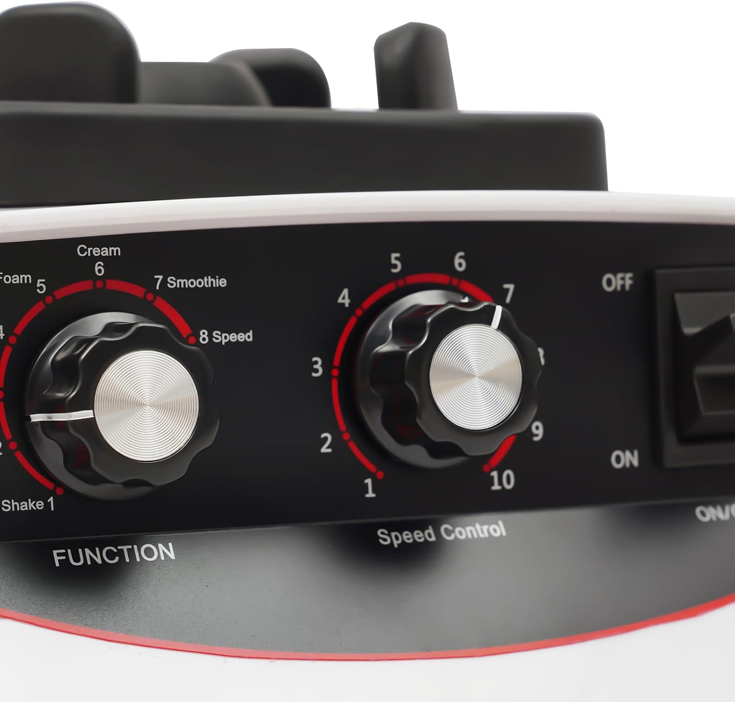 Bubble Tea Machine 1200ml Multifuction Food Blender 1800W 10 Gears Adjustable Speed 4 In 1 Tea Brewing Machine, Smoothie Blender for Homes Milk Tea Shops Coffee Shops 30000r/min