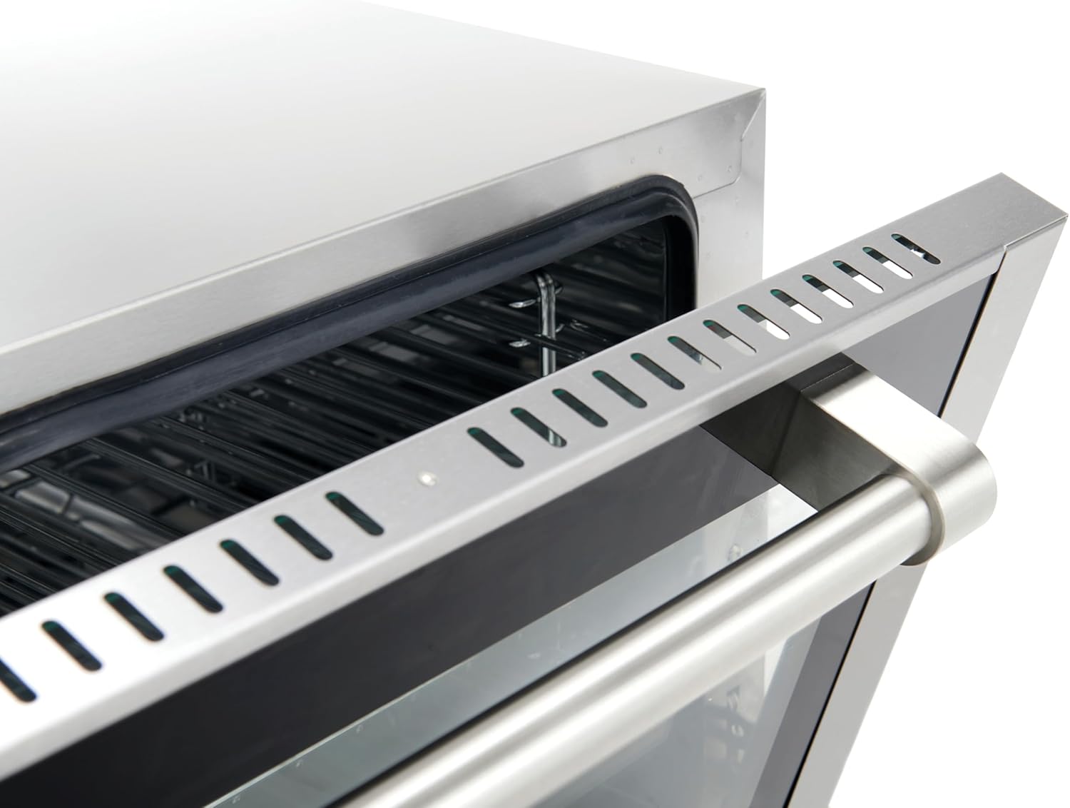 Kratos Commercial Countertop Oven | Half-Size Electric Convection Oven | Holds Four Half Size Sheet Pans | 1.5 Cubic Ft. | ETL Certified | 120V, 1600W (29M-002)