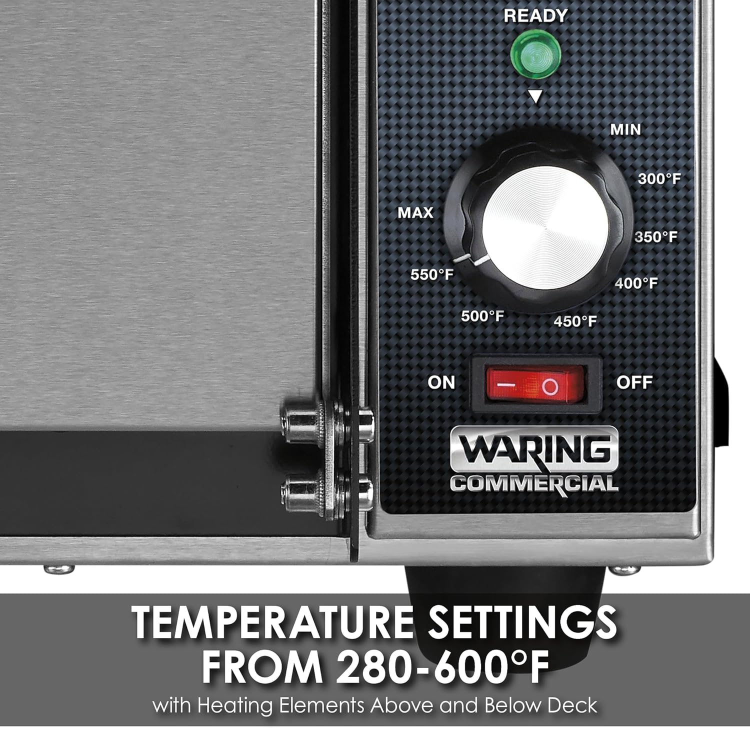 Waring Commercial Medium-Duty Single-Deck Pizza Oven