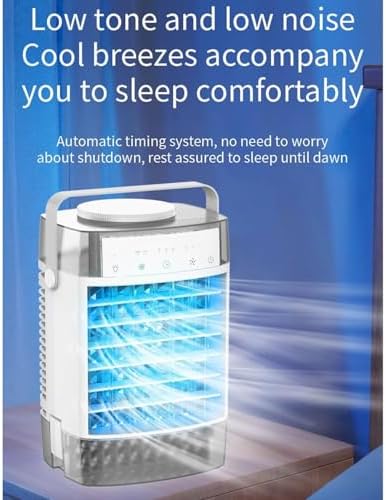 Portable Air Conditioning Household Sprayer Refrigeration Small Conditioner Indoor Water Electric Fan Night Light Misting Cooling for Home