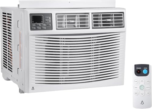 10,000 BTU Window Air Conditioner,Up to 450 Sqf, Window AC Units with Cool and Fan Functions,Quiet Operation with wifi and Remote Control,3 Cooling & Fan Speeds, Auto Restart