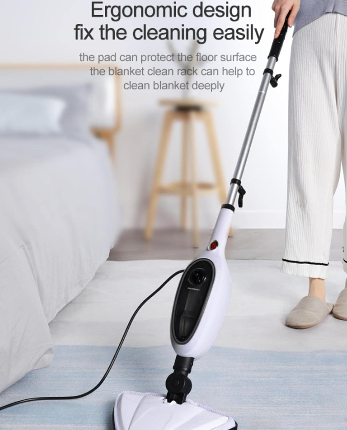 Multifunction Upright Steam Cleaner Mop,Steamer For Cleaning Hard Floors, Carpets, Bathroom, Kitchen, Windows, Garments & Upholstery |