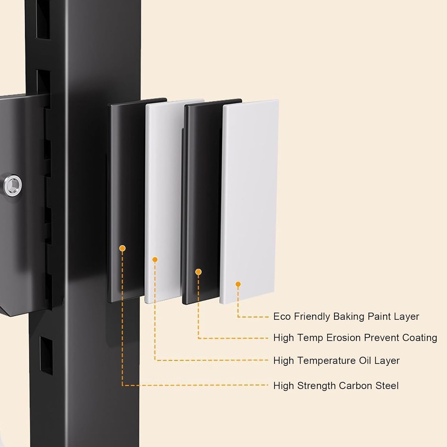 Microwave Oven Expandable Countertop Storage Rack Adjustable Carbon Steel Microwave Shelf Kitchen Organizer