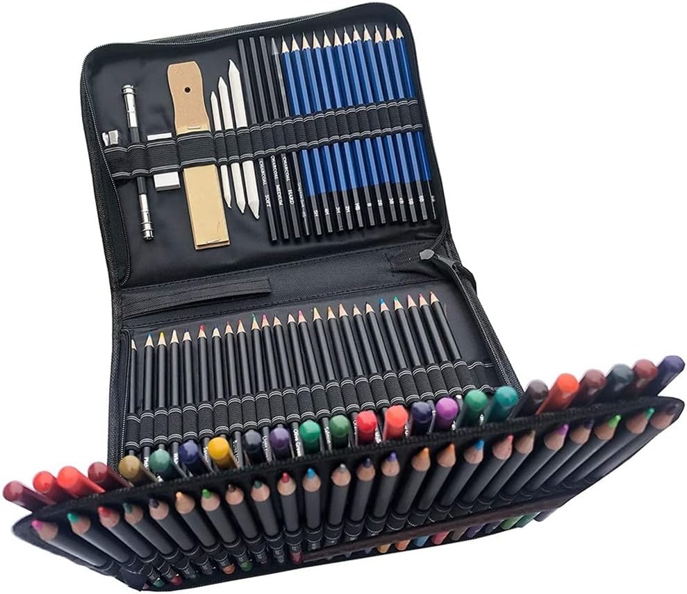 30PCS Colorful Artist Paint Brush Set, Brushes Starter for Watercolor, Drawing Tool