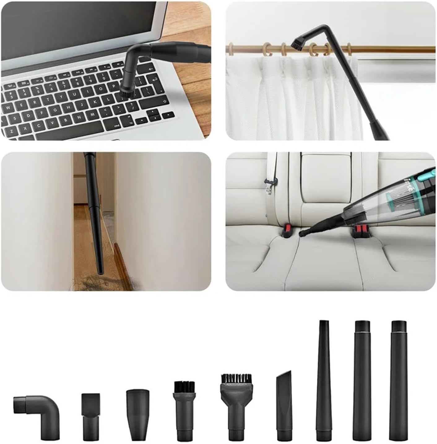 Compatible With INSE R3S Corded Vacuum Cleaner 400W Motor, 3-in-1 Handheld & Lightweight, Ideal for Household Cleaning(US)