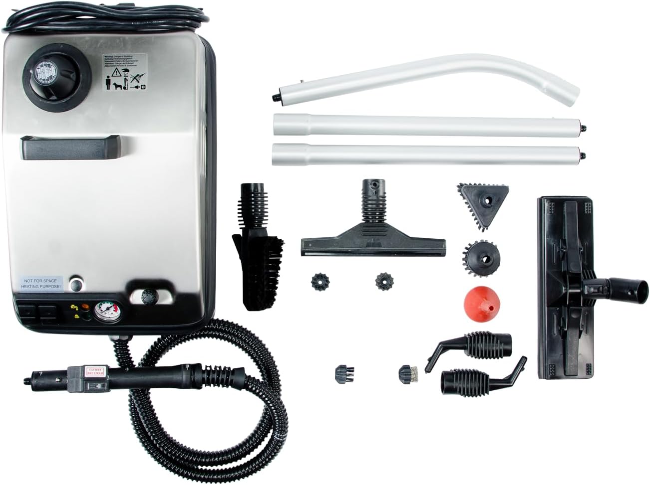 Hydro-Force MB07 Vapor Cleaning Machine, Commercial Steam Cleaner for Chemical-Free, Mess-Free Cleaning, Cuts Grease, Mold, Mildew, Aged-On Contaminants Among Other Substances